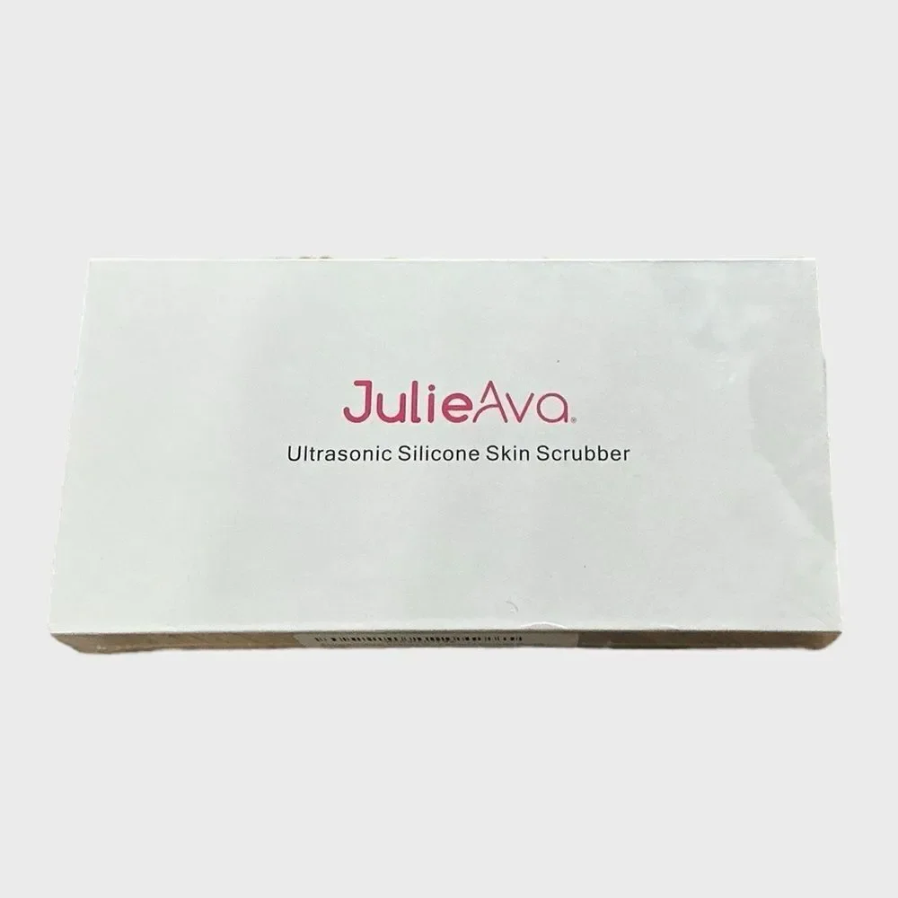 JulieAva Ultrasonic Silicone Facial Cleansing & Skin Scrubber Tool